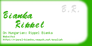 bianka rippel business card
